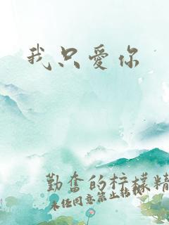 我只爱你