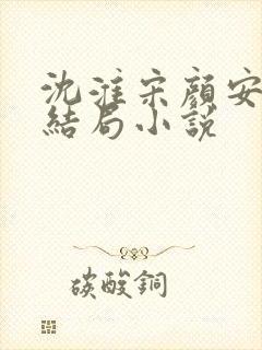 沈淮宋颜安欢大结局小说