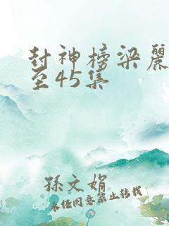封神榜梁丽版6至45集