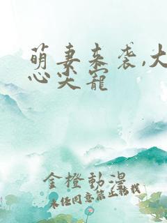 萌妻来袭,大叔心尖宠
