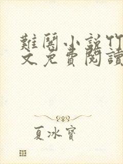 难哄小说竹已全文免费阅读无删减