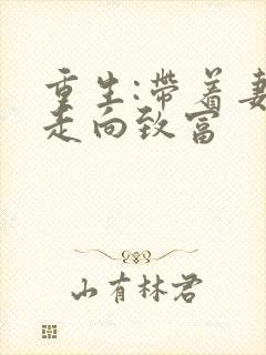 重生:带着妻儿走向致富