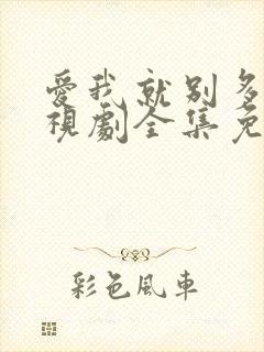爱我就别多想电视剧全集免费观看