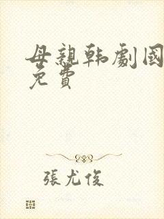 母亲韩剧国语版免费