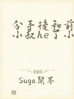 分手后和前任的小叔he了小说全文免费阅读