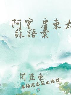 阿宾 房东太太 苏语棠
