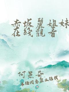 赤坂丽姐妹牙医在线观看