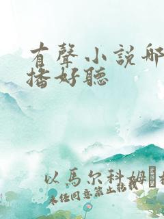 有声小说哪个主播好听