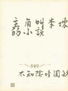 主角叫李坏穿越的小说