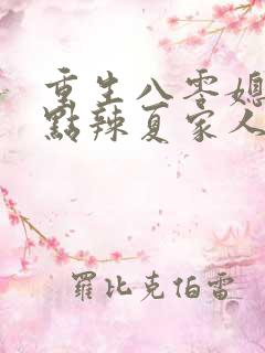 重生八零媳妇有点辣夏家人结局