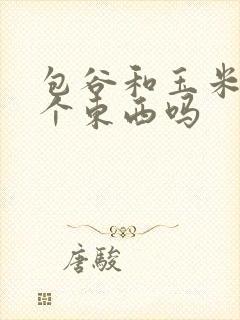 包谷和玉米是一个东西吗