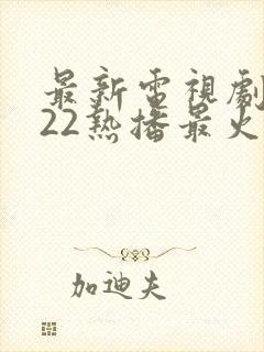 最新电视剧2022热播最火剧免费观看