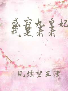 盛宠九皇妃作者我是素素