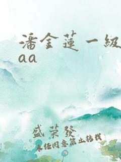 潘金莲一级片aaa