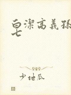白洁高义孙倩老七