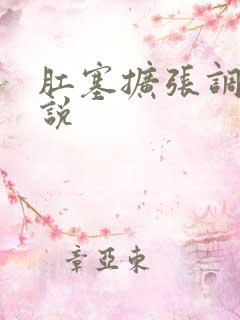 肛塞扩张调教小说