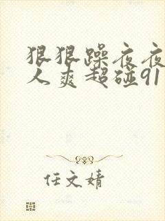 狠狠躁夜夜躁人人爽超碰91