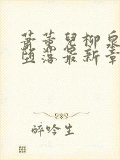 萧薰儿柳泉无尽堕落最新章节更新时