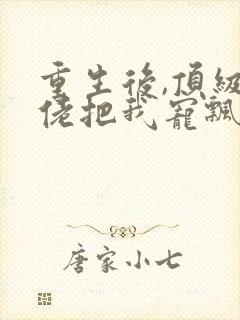 重生后,顶级大佬把我宠飘了