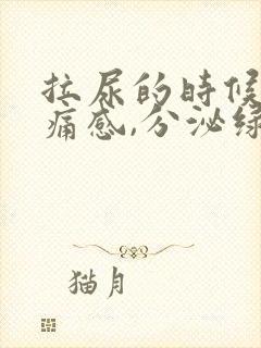 拉尿的时候有刺痛感,分泌绿色液体