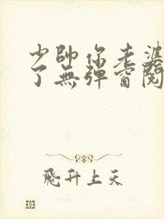 少帅你老婆又跑了无弹窗阅读