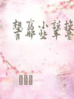想写小说投稿,有哪些平台些