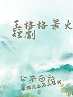 王格格最火十部短剧