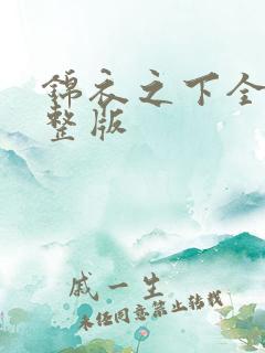 锦衣之下全集完整版