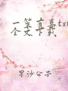 一笙有喜txt全文下载
