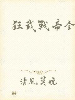 狂武战帝全