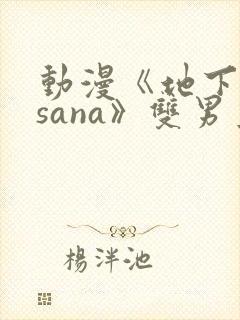 动漫《地下偶像sana》双男主