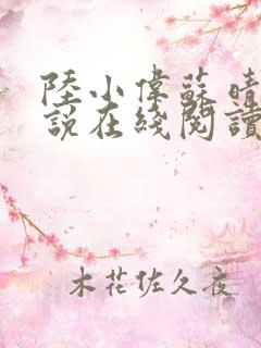 陆小伟苏晴的小说在线阅读全文 陆小伟苏晴的小说在线阅读全文