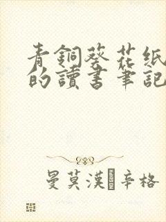 青铜葵花纸灯笼的读书笔记