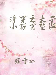 清穿之太子娇妃小说完整版