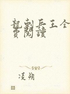 龙刺兵王全本免费阅读