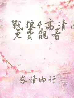 战狼4高清国语免费观看