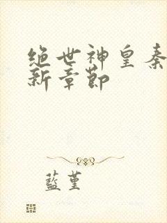 绝世神皇秦轩最新章节