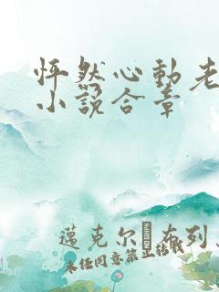 怦然心动老板娘小说合章 怦然心动老板娘小说合章