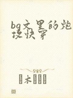 bg文里的炮灰攻快穿