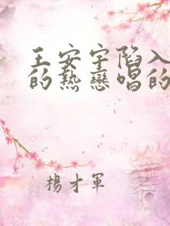 王安宇陷入我们的热恋唱的什么歌