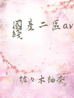 国产二区av在线