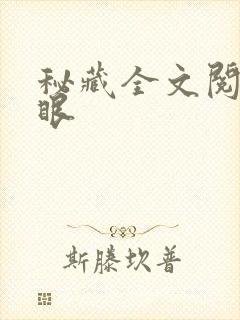 秘藏全文阅读打眼