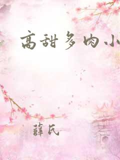 高甜多肉小说