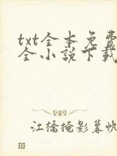 txt全本免费全小说下载软件