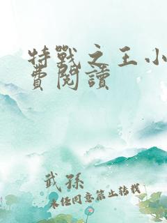 特战之王小说免费阅读