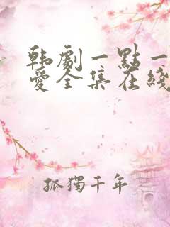 韩剧一点一滴的爱全集在线观看