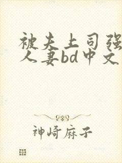 被夫上司强暴的人妻bd中文字幕