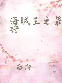 海贼王之最强大将