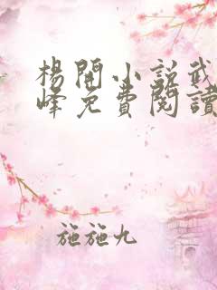 杨开小说武炼巅峰免费阅读