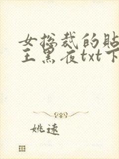 女总裁的贴身兵王黑夜txt下载